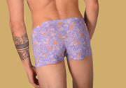XS/S Mini - Boxer SMU Hipster Underwear Flowers 43138 MX123