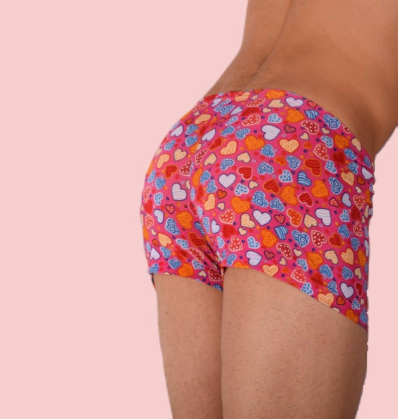 XS/S SMU Hipster Underwear Happy Hearts 43119 MX127