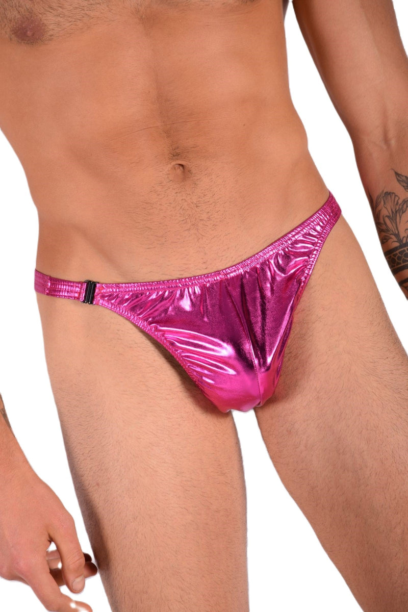 XS/S SMU Mens Detachable Flashing Pink thong 33383 MX117