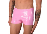 XS/S SMU Mens Faux Leather Look Hipster Underwear Barbie Pink 43150 MX122