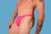XS/S SMU Mens Flashy Coral Thong 33415 MX112