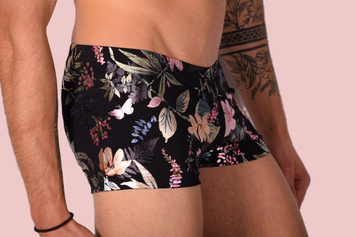 XS/S SMU Mens Hipster Flash Flower Mini Boxer 43121 MX121
