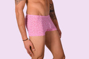XS/S SMU Mens Hipster Pink Hearts 43109 MX121
