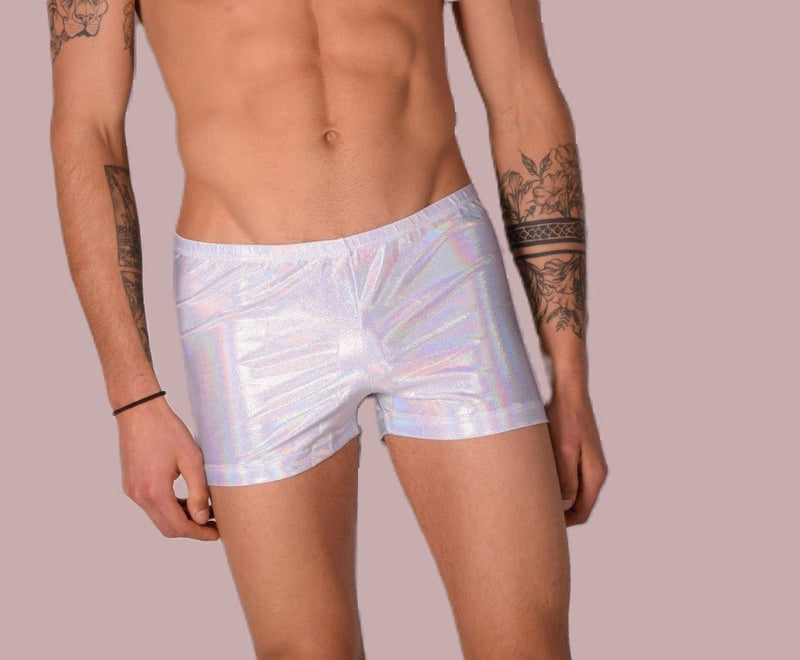 XS/S SMU Mens Hipster Underwear Silver Sparks 43152 MX121
