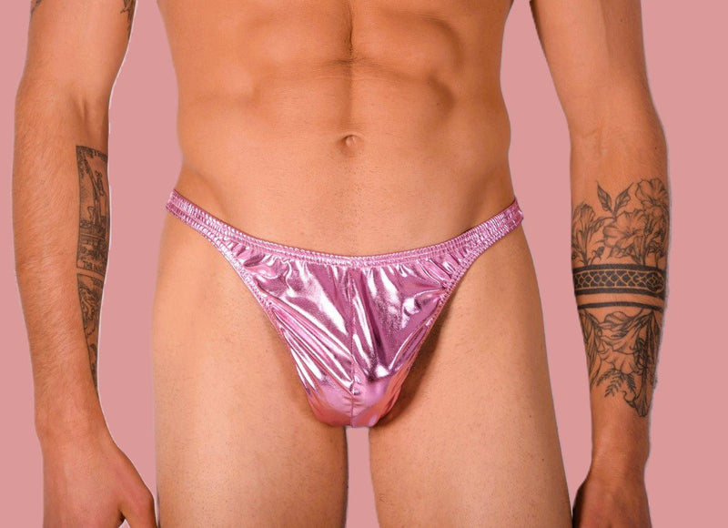 XS/S SMU Mens Hot Pink Flash Thong 33412 MX111