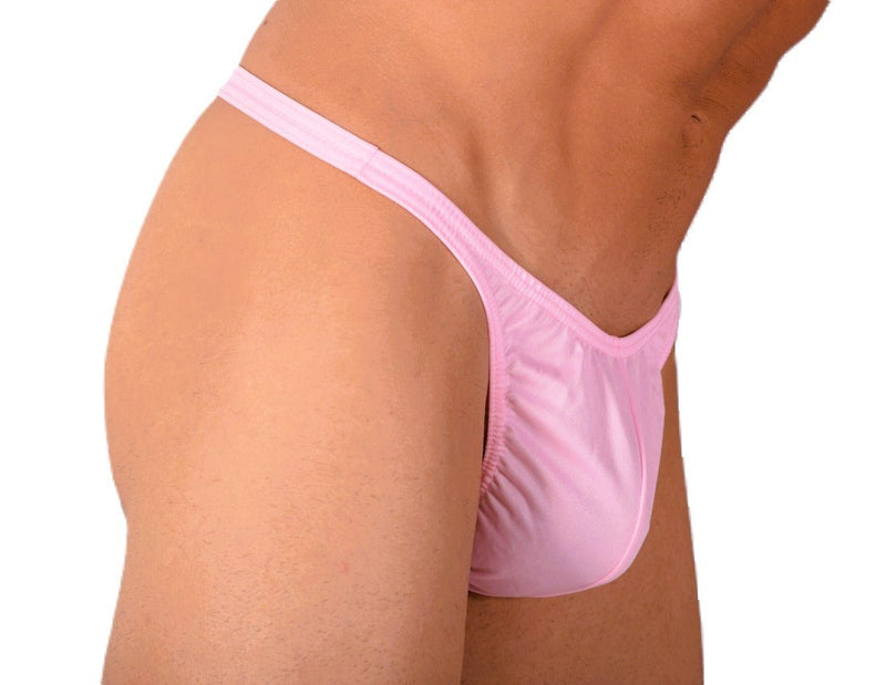 XS/S SMU Mens Pastel Pink Thong 33414 MX116