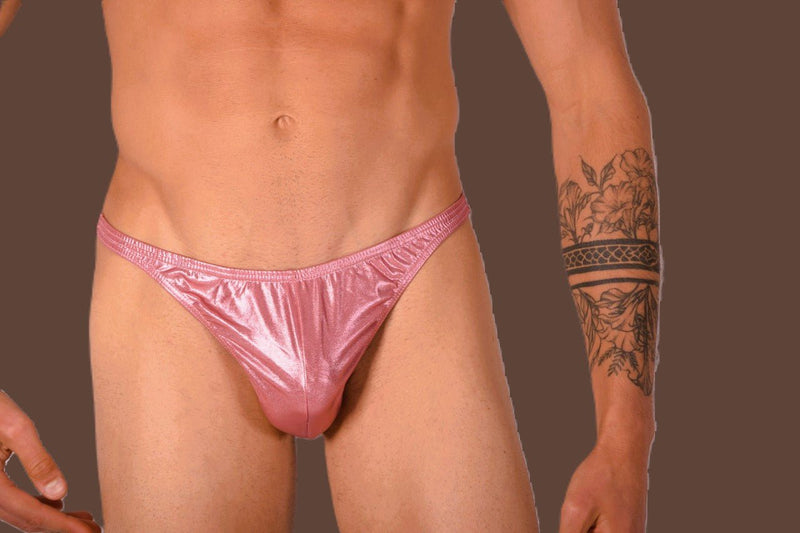 XS/S SMU Mens Super Soft Salmon Flash Thong 33396 MX111