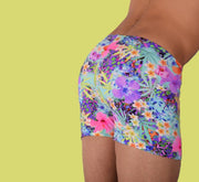 XS/S SMU Mens Swim Hipster Underwear Abstract 43148 MX125