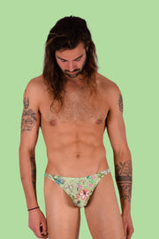 XS/S SMU Mens Thong Underwear 33486 PRINT MX111