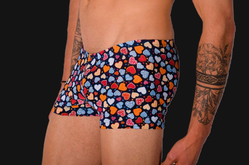 XS/S SMU Mini - Hipster Underwear Hearts 43101 MX124