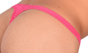 XS/S SMU Sensual Deep Pink Thong 33537 MX136