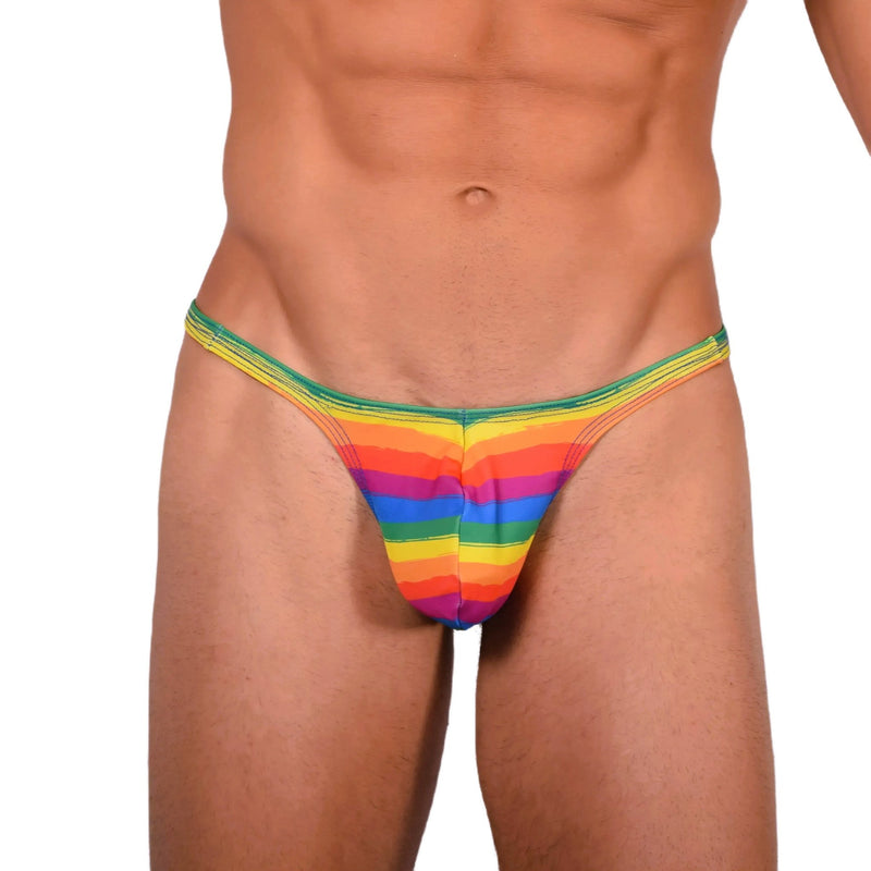 XS/S SMU Sensual Pride Rainbow Thong 33621 MX142