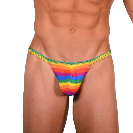 XS/S SMU Sensual Pride Rainbow Thong 33621 MX142