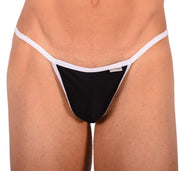 XS/S SMU Sexy Black Thong MX20 340841