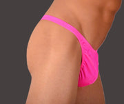 XS/S SMU Shiny Pink Thong 33384 MX112