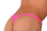 XS/S SMU Shiny Pink Thong 33384 MX116