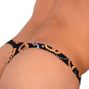XS/S Smu Tanning Walking around Black Rings Thong MX19 340425