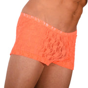 XS/S SMU Tanning Walking around C - Thru Orange Mini Boxer MX19 340375