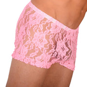 XS/S SMU Tanning Walking around C - Thru Pink Mini Boxer MX19 340345