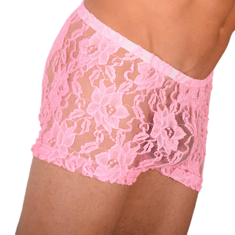 XS/S SMU Tanning Walking around C - Thru Pink Mini Boxer MX19 340345