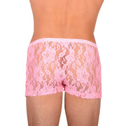 XS/S SMU Tanning Walking around C - Thru Pink Mini Boxer MX19 340346