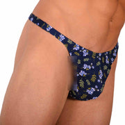 XS/S SMU Tanning Walking around Floral Thong MX19 340405
