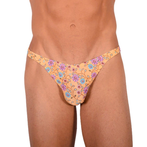 XS/S Smu Tanning Walking around Flowers Thong MX18 339661