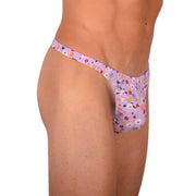 XS/S Smu Tanning Walking around Flowers Thong MX18 339672