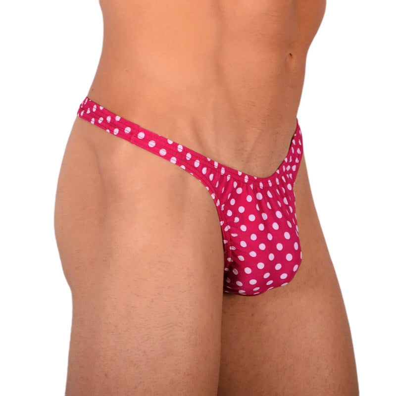 XS/S SMU Tanning Walking around Pink Thong MX19 340493