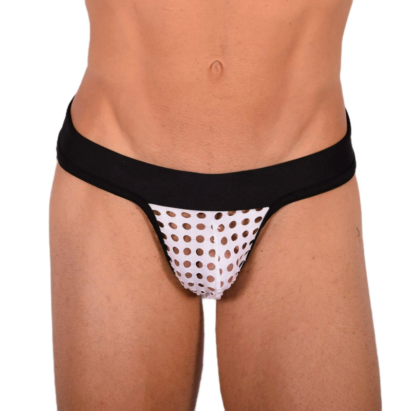 XS/S SMU Tanning Walking around White Jockstrap MX20 340622