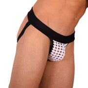 XS/S SMU Tanning Walking around White Jockstrap MX20 340623