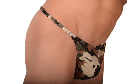 XS/S SMU Thong Rhinestones Camo 28'' 30'' Waist MX10 1006042