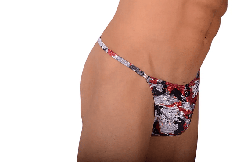 XS/S SMU Thong Rhinestones Flash 28'' 30'' Waist MX10 1006002