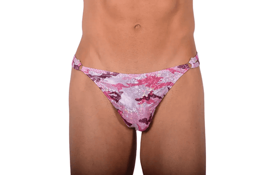 XS/S SMU Thong Rhinestones Pink Flash 28'' 30'' Waist MX10 1005981