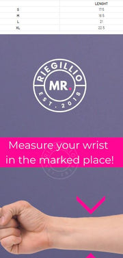 ( 1pc ) - MR. RIEGILLIO WRIST WALLET WITH DOUBLE RED STRIPE - SexyMenUnderwear.com