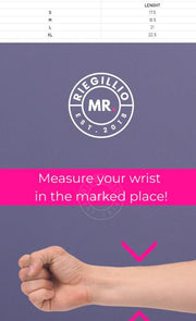 ( 1pc ) - MR. RIEGILLIO WRIST WALLET WITH DOUBLE STRIPE YELLOW/BLACK - SexyMenUnderwear.com