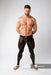 2XL- MASKULO Fetish Leggings 3D ARMORED Mesh Men Legging Back Zip Red LG062-10 36 - SexyMenUnderwear.com