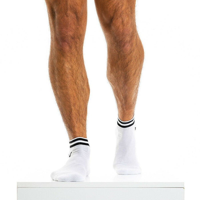 3 Pairs Of Modus Vivendi Sock Ankle Sock 3 Pairs Pack Men Socks Black XS2010 60A - SexyMenUnderwear.com