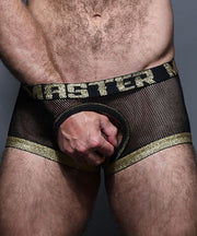 Andrew Christian 4-Way Stretch Mesh Boxer MASTER CHAPS Backless 92245 22 - SexyMenUnderwear.com