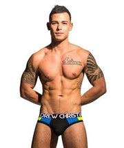 Andrew Christian Andrew Christian Brief Racer Mesh Briefs Slip Black 90700 30