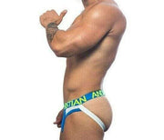 Andrew Christian M Andrew Christian Jocks Trophy Boy Active Jockstrap Mesh Electric 90917 10