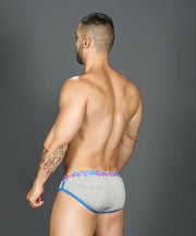 Andrew Christian Brief CoolFlex Briefs Show-it Grey Slip 90937 16 - SexyMenUnderwear.com