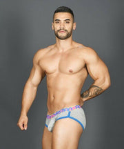 Andrew Christian Brief CoolFlex Briefs Show-it Grey Slip 90937 16 - SexyMenUnderwear.com
