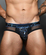 Andrew Christian Brief Massive Sexy Slip Briefs Leopard Sheer 91614 26 - SexyMenUnderwear.com