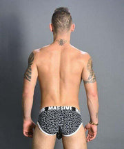 Andrew Christian Brief Massive ShockWave Briefs Slip Black 91141 20 - SexyMenUnderwear.com