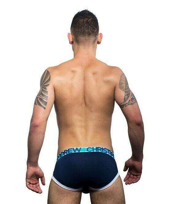 Andrew Christian Briefs CoolFlex Men Brief-Slips Homme Show-it Navy 90937 16 - SexyMenUnderwear.com