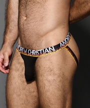 ANDREW CHRISTIAN Flames Jockstrap 4-Way Stretch Mesh Jock 92683 23 - SexyMenUnderwear.com