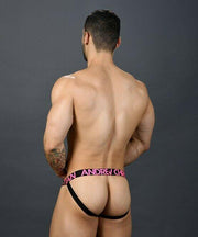 Andrew Christian Jock Neon Paradise Jockstrap Stripped Pink 91047 15 - SexyMenUnderwear.com