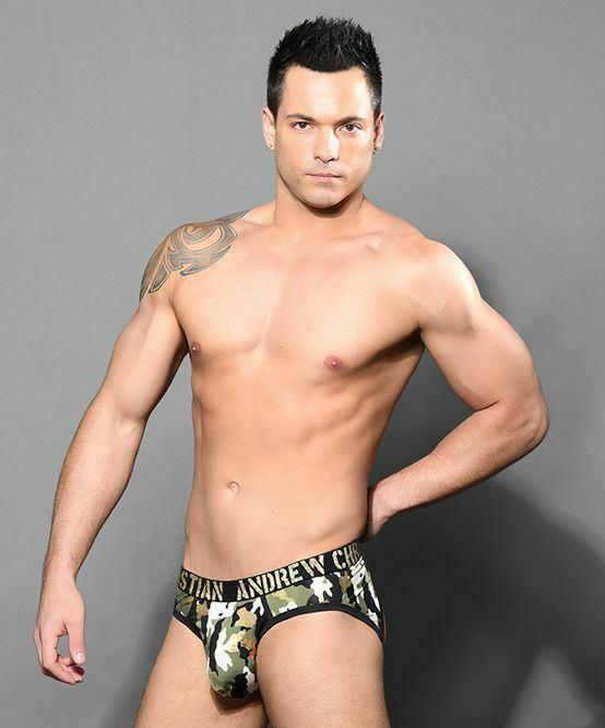 Andrew Christian Jockstrap Camo Glam Arch Army Jock Shimmer Gold 92175 48 - SexyMenUnderwear.com