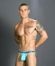 Andrew Christian Jockstrap CoolFlex Active Jocks Micro-Modal Aqua 91000 12 - SexyMenUnderwear.com